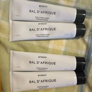 byredo | bal d’afrique shampoo and conditioner